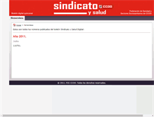 Tablet Screenshot of ftp.sanidad.ccoo.es